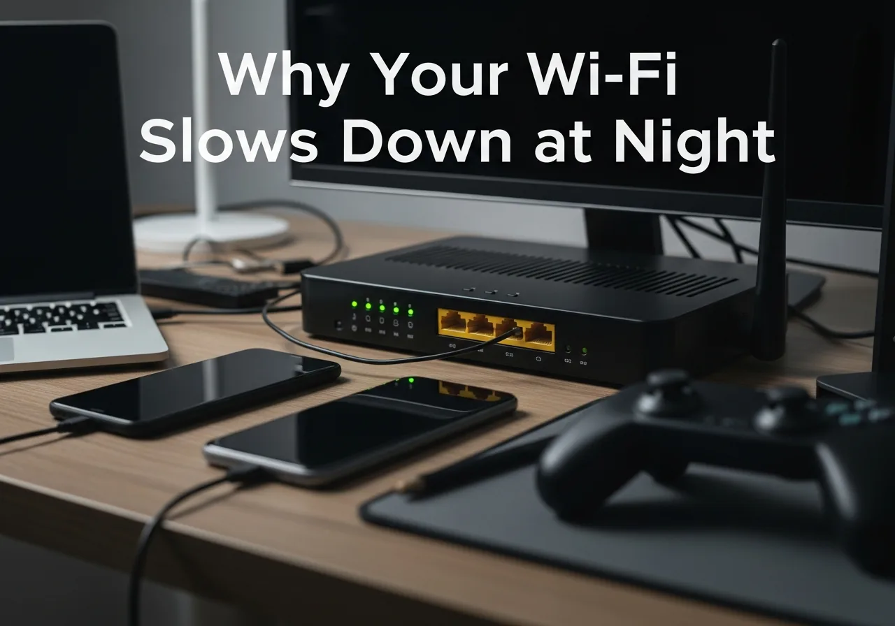 Why Your Wi-Fi Slows Down at Night